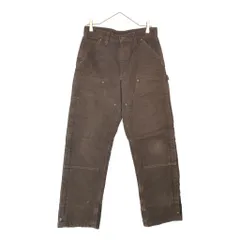 Carhartt カーハート ダック ダブルニー ペインターパンツ ブラウン(メンズ W30 L32)中古 古着 X6076