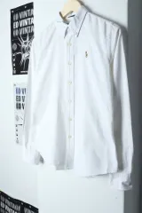 W(M) ポロラルフローレン シャツ オックスフォード マルチポニー-13A49