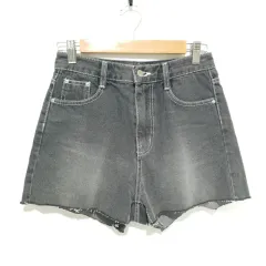 ウォッシュ デニム ショート パンツ M_S0562