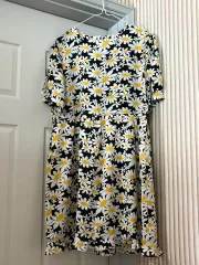 フラワー パターン ワンピース
