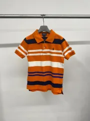 ( 7Y ) ポロ Ralph Lauren(ラルフローレン) キッズ PK シャツ カラーTシャツ 半袖T Tシャツ ピケTシャツ