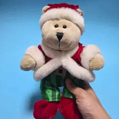 スターバックス クマ テディベア ぬいぐるみ グッズ キャラクター 小道具 2005 サンタ クリスマス