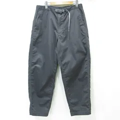 【三重本店】 中古 THE NORTH FACE PURPLE LABEL | ザノースフェイスパープルレーベル ストレッチツイルワイドテーパードパンツ 21FW NT5052N グレー サイズ：34 【107】