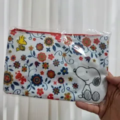 ピーナッツ SNOOPY キャラクター 犬 グッズ ヴィンテージ 小物 フラワー ポーチ 収ボックス