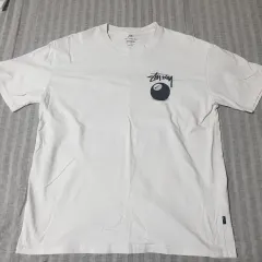 Nike(ナイキ） x STUSSY(ステューシー) 8 ボール 半袖Tシャツ 白