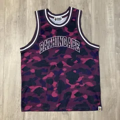 BAPE タンクトップ A BATHING APE（アベイシングエイプ） タンクトップ GLITCH WOODLAND