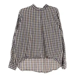 ZARA ZARA(ザラ) レディース ライト グレー チェック ブラウス XS