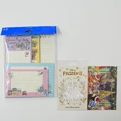 [NI] 未使用　東京ディズニーリゾート　TDR　便箋　封筒　レターセット　ポストカード　FROZEN Ⅱ　アナと雪の女王 2　アナ雪 2　チップとデール　Disney　3点まとめて