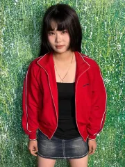 西ドイツ adidas(アディダス) 赤 ジャージ M