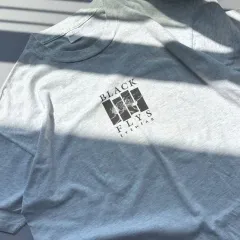 XL ） 90 ' s 黒 フライ Black Flag パロディ Tシャツ