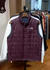 メンズ THE NORTH FACE ザノースフェイス リバーシブル 軽量 ダウンベスト (100)