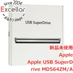 [bn:13] 【新品(箱きず・やぶれ)】 APPLE　DVDドライブ USB SuperDrive　MD564ZM/A