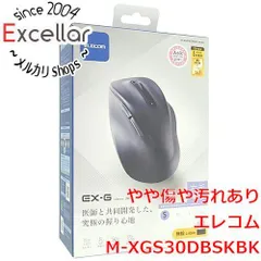 [bn:14] ELECOM製　静音 2.4GHz無線マウス Sサイズ　M-XGS30DBSKBK　ブラック 元箱あり