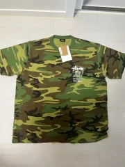 STUSSY x OUR LEGACY カモフラージュ 半袖 Tシャツ XL