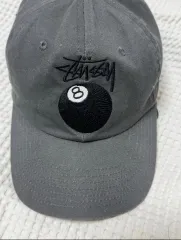 STUSSY(ステューシー) ストック 8 ボルプロキャップ ダークグレー 帽子