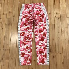A Bathing Ape カモフラ スウェットパンツ ピンク M - メルカリ