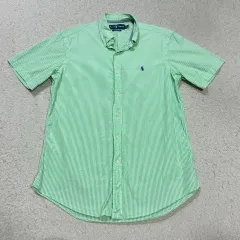 ポロ 半袖 シャツ ストライプ m