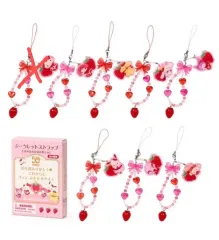 (新品) サンリオキャラクターズ いちご 新聞 50周年 ストラップ キーホルダー