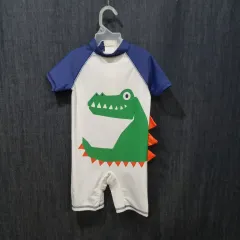 キッズ 4T キッズ オールインワン ラッシュガード 水着 新品 061705