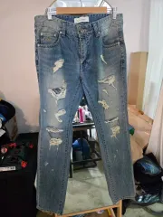 PLAC(プラック) ダメージジーンズ デニム 32サイズ 新品