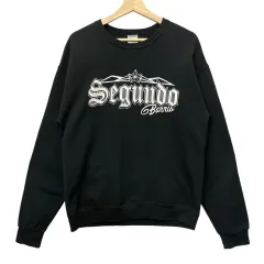 USA ヴィンテージ 黒 プリント 裏起毛 パーカー M