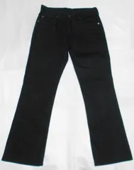 MQ-00442  リーバイス 517　ブーツカット ブラックジーンズ　黒　W30