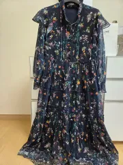 マイン フラワーパターンワンピース