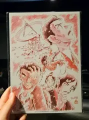 名探偵コナン 척안의 잔상 3週目 特典 原画 ビジュアルボード ポスター A5