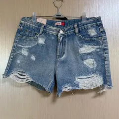 インディゴ ショート パンツ L 新品