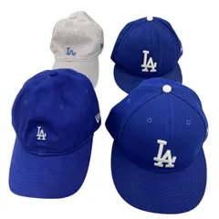 186001 現状品 NEW ERA ニューエラ キャップ　ドジャース 4点まとめ売り