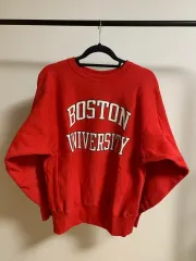 ヴィンテージ 90s USA Champion リバースウィーブ レッド スウェットシャツ スウェット M