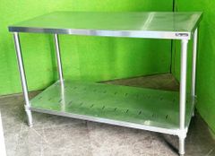 オカムラ製 H210cm×W120cm 2連結片面3段什器 背面ネットタイプ 
