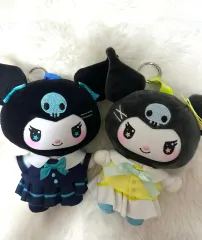 新品 サンリオ クロミ スクールライフ ぬいぐるみ キーホルダー 2個 まとめ