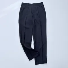 IENA イエナ テーパードパンツ ネイビー 34 S リネンライク きれいめ 日本製のサムネイル