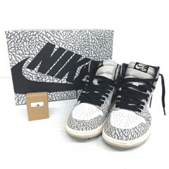 IT100151 ナイキ スニーカー エアジョーダン1 ハイ ホワイトセメント/サファリ 25.5cm DZ5485-052 NIKE 中古