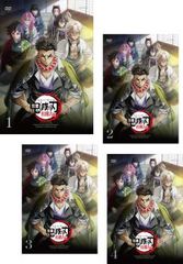귀멸의 칼날 기둥 연고편(4장 세트) 제1화~제8화 최종[전권 세트 애니메이션 중고 DVD] 케이스 없음:: 렌탈 떨어짐