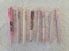 UNI シグノ ジェットストリーム ブレン ボールペンなど ピンク 文具類 まとめ セット