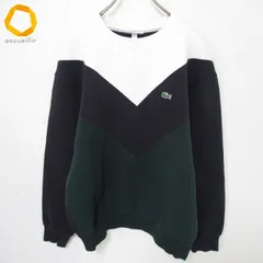 ラコステ LACOSTE トレーナー スウェット 鹿の子 ワッペンロゴ メンズ [x966676]