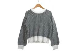 k03240801045　Cutie Blonde　Sサイズ　White　　トップス　ニットorセーター　秋冬