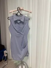 ノースリーブ アシンメトリー ミニ ONE PIECE