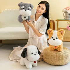 ぬいぐるみ 犬 いぬ 動物 抱き枕 手触りふわふわ 贈り物 ギフト プレゼント 出産祝い 誕生日 こどもの日 女の子 男の子