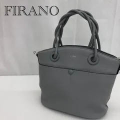 FIRANO フィラノ ハンドバッグ 2WAY ミニバッグ  グレー  レディース 鞄
