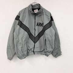 古着 used　米軍　U.S.ARMY　トレーニングジャケット　ナイロンジャケット　グレー　Mサイズ