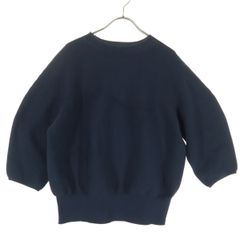 PLST プラステ 長袖 ニット Ｍ ネイビー レディース 古着