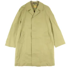 DAKS ダックス 長袖 ステンカラーコート M ベージュ メンズ 古着のサムネイル