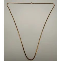 【ロングタイプ】K18 喜平ネックレス 2面 10.1g 60cm 造幣局検定刻印