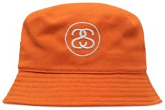 STUSSY ステューシー バケットハット オレンジ