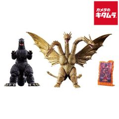 【新品】バンダイ ゴジラアクションフィギュア ゴジラ（1991）VS キングギドラ（1991）バトルセット