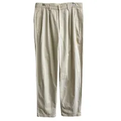 USA製 Polo Ralph Lauren ポロ ラルフローレン ポロチノパンツ ツータック ベージュ 33×32 No.M795