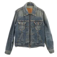 Levi's リーバイス デニムジャケット M インディゴブルー ジージャン トラッカー メンズ 古着